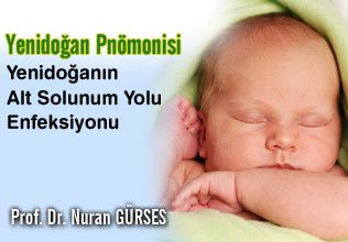 Yenidoğan pnömonisi yenidoğanın alt solunum yolu enfeksiyonu