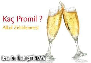 Kaç promil ?  alkol zehirlenmesi